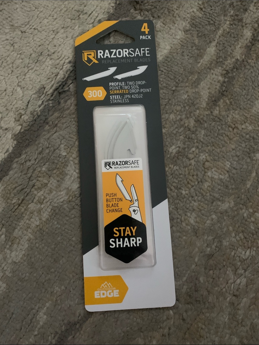 NEW RazorSafe Replacement Blade 4pk